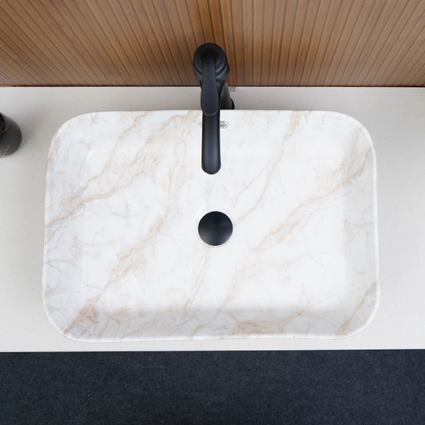 Designer Table Top Basin (22 x 15 x 5  in) BTT-958