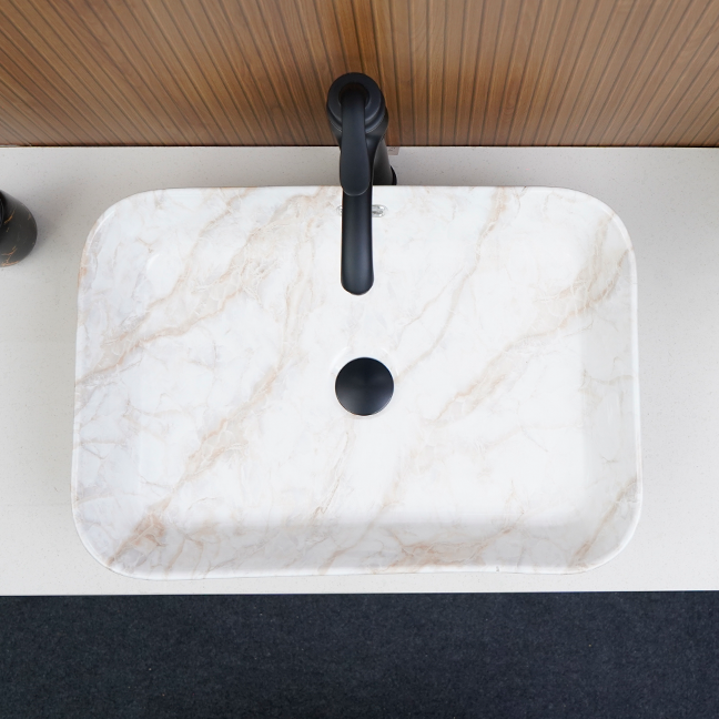 Designer Table Top Basin (22 x 15 x 5  in) BTT-958