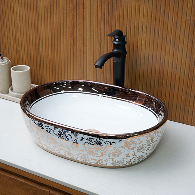 Designer Table Top Basin (19 x 15 x 5 In),BTT-1273