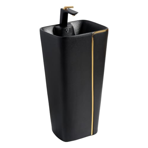 Ceramic Pedestal Wash Basin,BPB-528,size-17x15x34 Inch