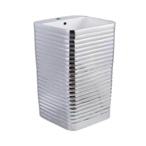 Ceramic Pedestal Wash Basin,BPB-513,size-16x16x33 Inch