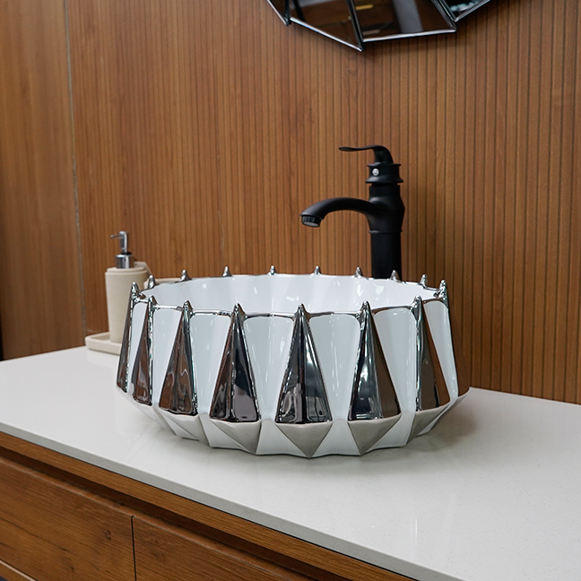 Designer Table Top Basin (17× 15×7 In) BTT-407