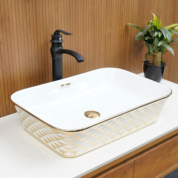 Designer Table Top Basin (22 x 15 x 5  in) BTT-1000