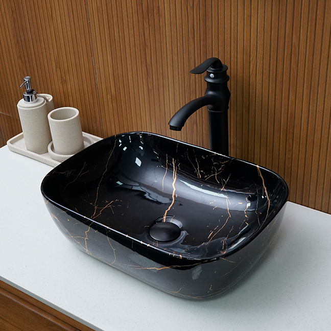 Designer Table Top Basin (18 x 13 x 6 In),BTT-11006-IN