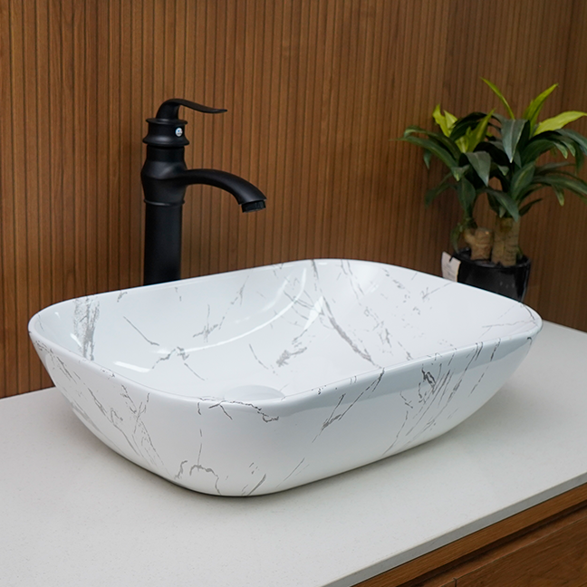 Designer Table Top Basin (20 x 13 x 6 in) BTT-827