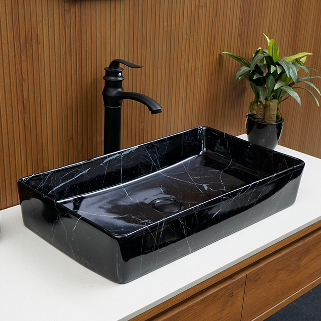 Designer Table Top Basin (24 x 14 x 4 In),BTT-1585