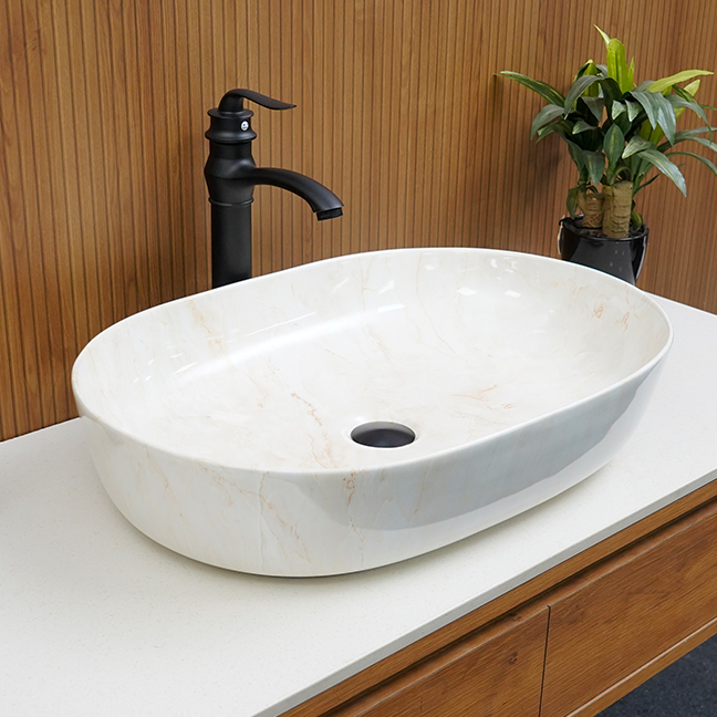 Designer Table Top Basin (24 x 16 x 5  in) BTT-915