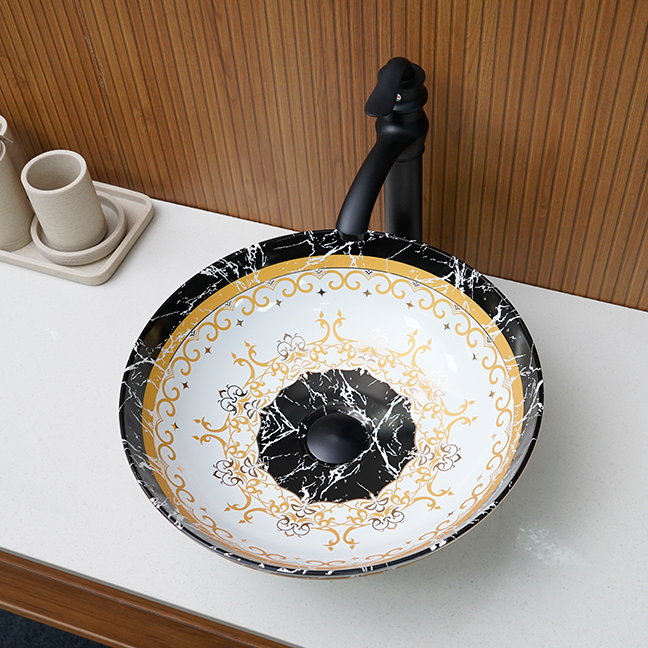 Designer Table Top Basin (16 x 16 x 5 In),BTT-1466