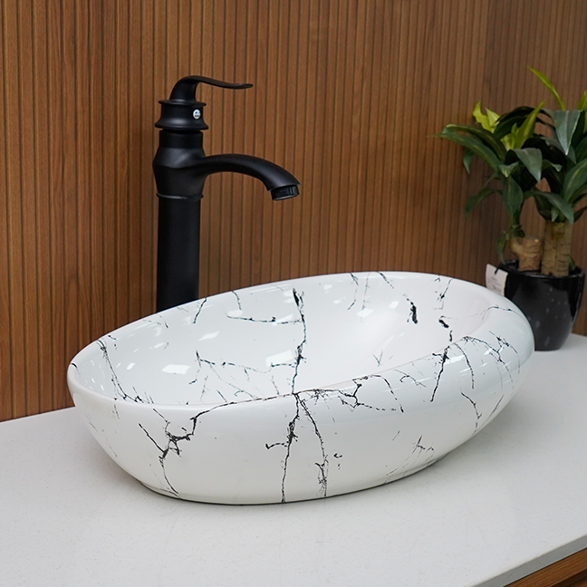 Designer Table Top Basin (19 x 13 x 6 In),BTT-11090