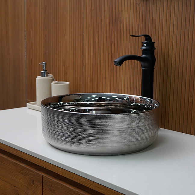 Designer Table Top Basin (14x14x5 In) BTT-11263