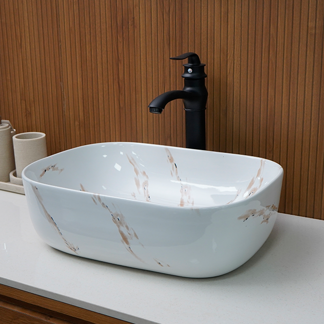 Designer Table Top Basin (18 x 14 x 5 In),BTT-11238-IN