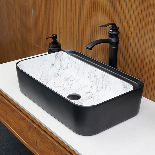 Designer Table Top Basin (22 x 14 x 6 In),BTT-11143