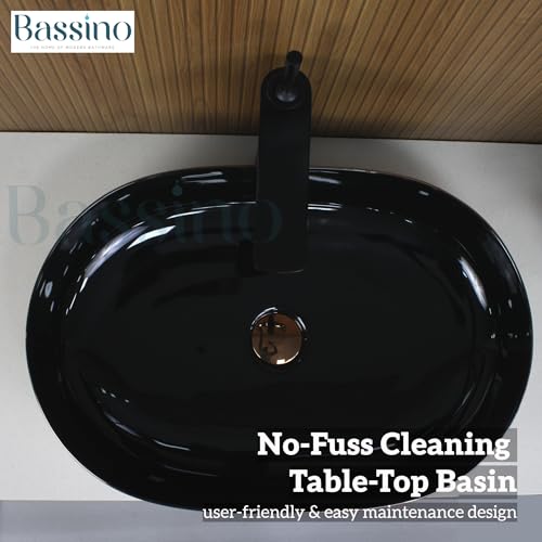 Premium Designer Table Top Wash Basin (24X16X5 In) BTT-917