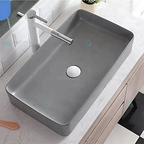 Premium Designer Table top/Counter top Wash Basin/Vessel sink (24x14x4.5 In)BTT-1049-IN