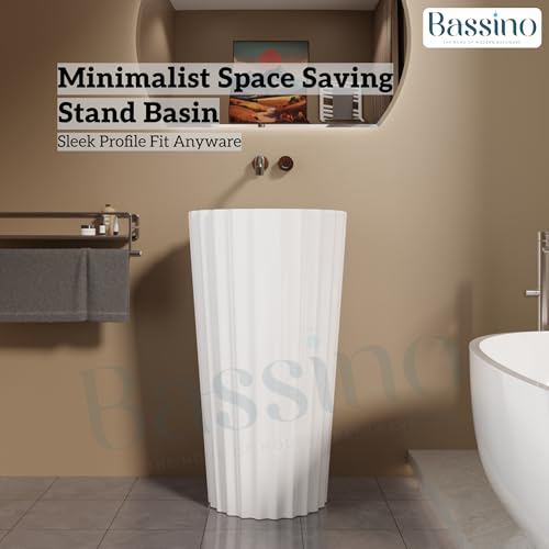 Ceramic Pedestal Wash Basin,BPB-650,size-19x19x33 Inch