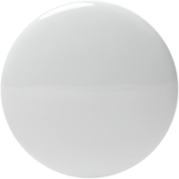 5" White Ceramic Silver Brass Pop Up Full Thread Waste Coupling 32 MM