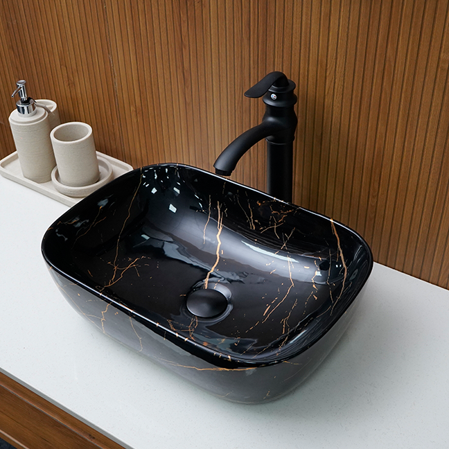 Designer Table Top Basin (18 x 13 x 6 In),BTT-11006-IN