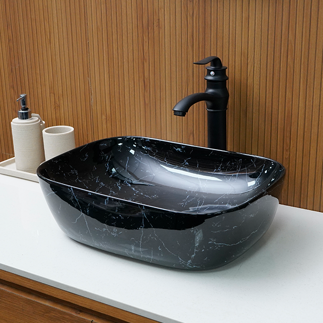 Designer Table Top Basin (18 x 14 x 5 In),BTT-11241-IN