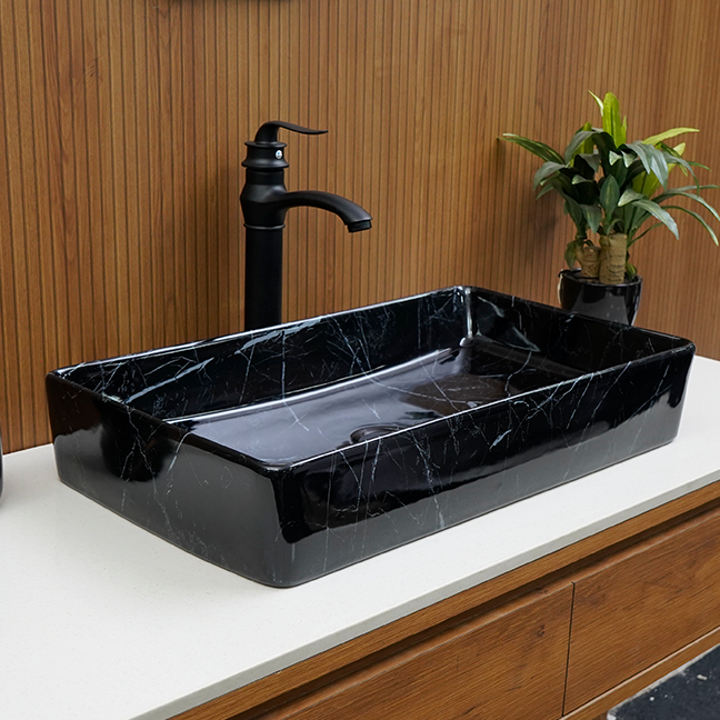 Designer Table Top Basin (24 x 14 x 4 In),BTT-1585