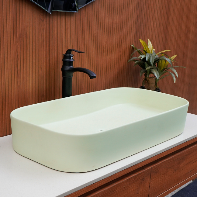 Designer Table Top Basin (30 x 15 x 5 In),BTT-1488