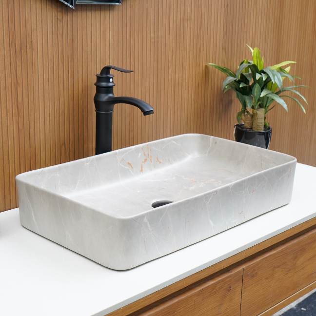 Designer Table Top Basin (24 x 14 x 4 In),BTT-1579