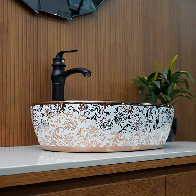 Designer Table Top Basin (19 x 15 x 5 In),BTT-1273