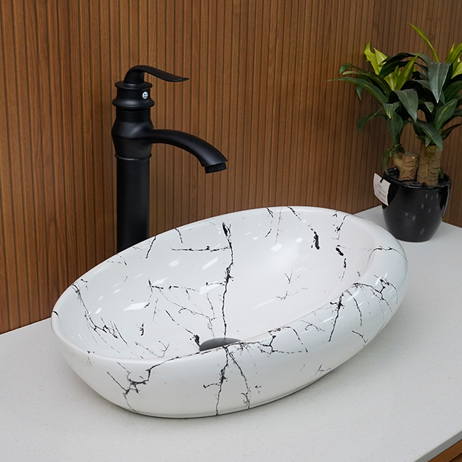 Designer Table Top Basin (19 x 13 x 6 In),BTT-11090