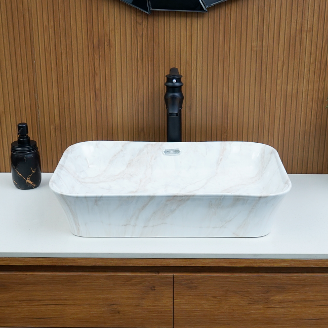 Designer Table Top Basin (22 x 15 x 5  in) BTT-958