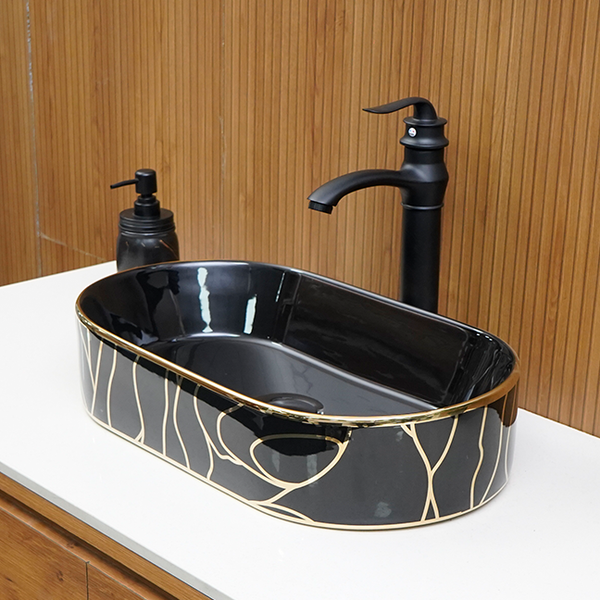 Premium Designer Table Top Basin (20x12x5 In) BTT-11179