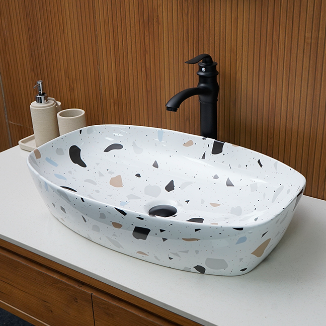 Designer Table Top Basin (24 x 15 x 6 In),BTT-1252-IN