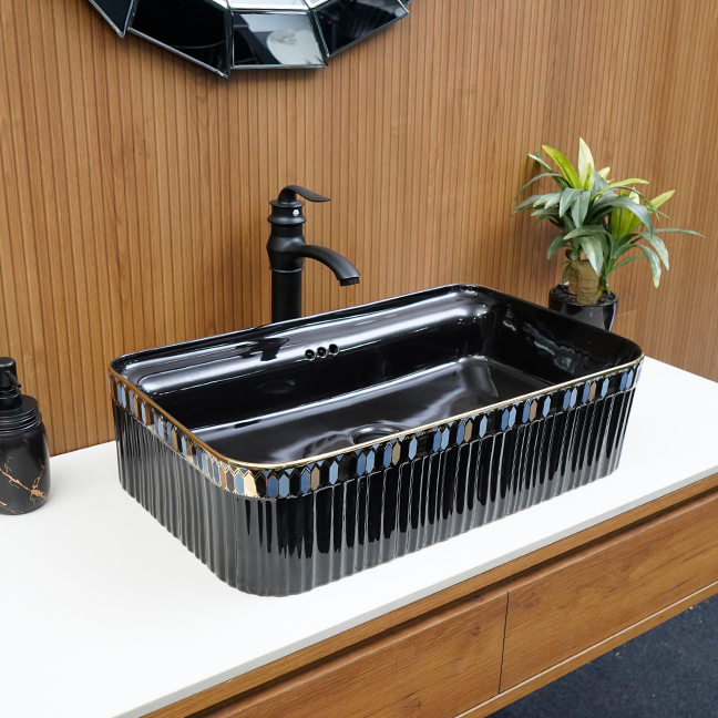 Designer Table Top Basin (24 x 16 x 6  in) BTT-901