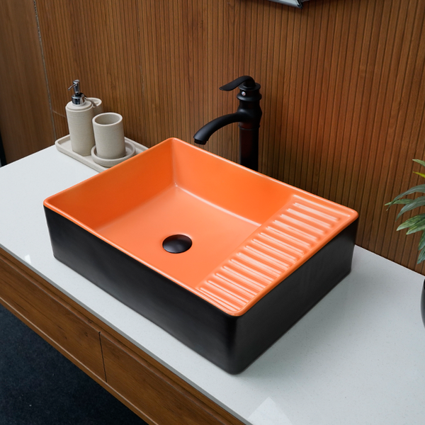 Designer Table Top Basin (20 x 15 x 6 In),BTT-1170