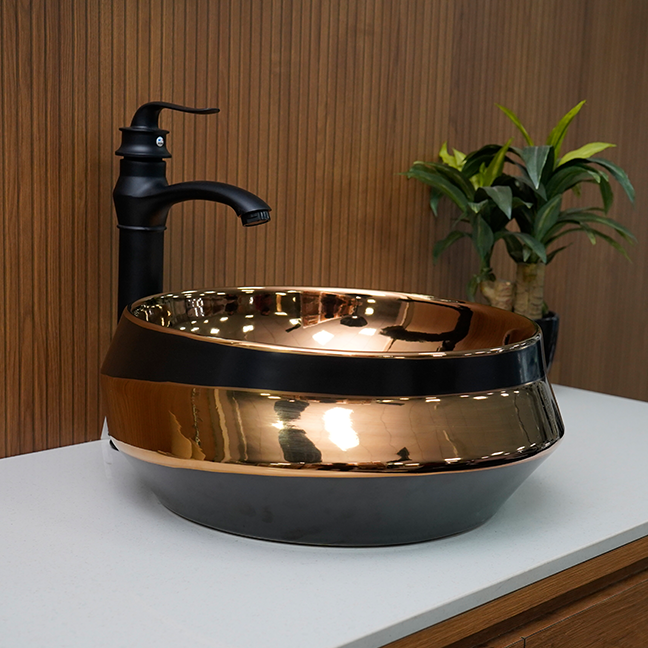 Designer Table Top Basin (16× 16×6 In) BTT-603