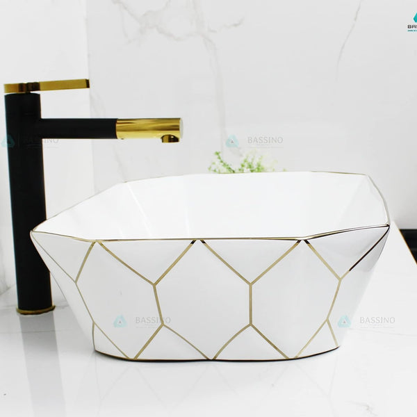 Premium Designer Table top/Counter top Wash Basin/Vessel sink (20x14x6 In) BTT-1313