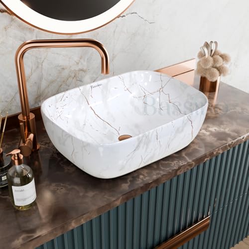 Premium Designer Table top/Counter top Wash Basin/Vessel sink (18x13x5.5 In) BTT-773-IN