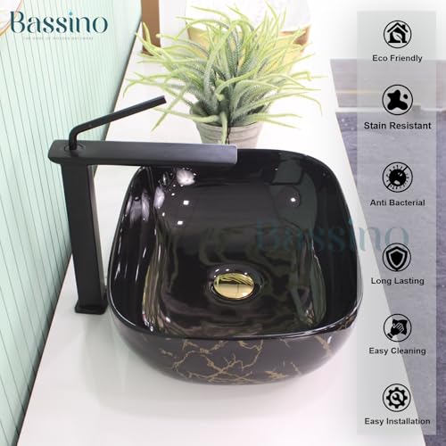 Premium Designer Table top Wash Basin (18x13x5.5 In) BTT-11406-IN