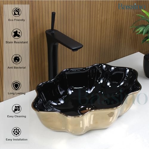Premium Designer Table top/Counter top Wash Basin/Vessel sink (20x12x5.5 In) BTT-11105