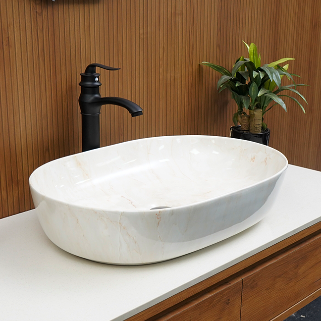 Designer Table Top Basin (24 x 16 x 5  in) BTT-915
