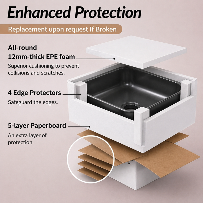 Bassino Matte Black Countertop Wash Basin – Modern Rectangular Ceramic Vessel Sink (16.5" x 12.6" x 5.5")