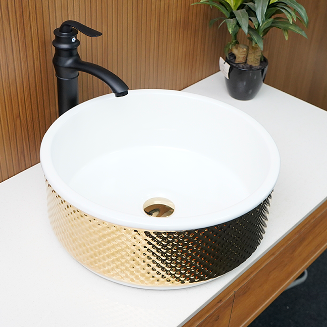 Designer Table Top Basin (17× 7× 6 In) BTT-348