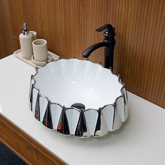 Designer Table Top Basin (17× 15×7 In) BTT-407