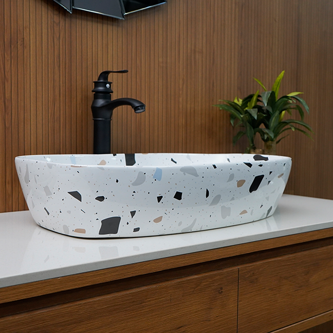 Designer Table Top Basin (24 x 15 x 6 In),BTT-1252-IN