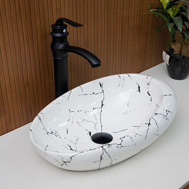Designer Table Top Basin (19 x 13 x 6 In),BTT-11090