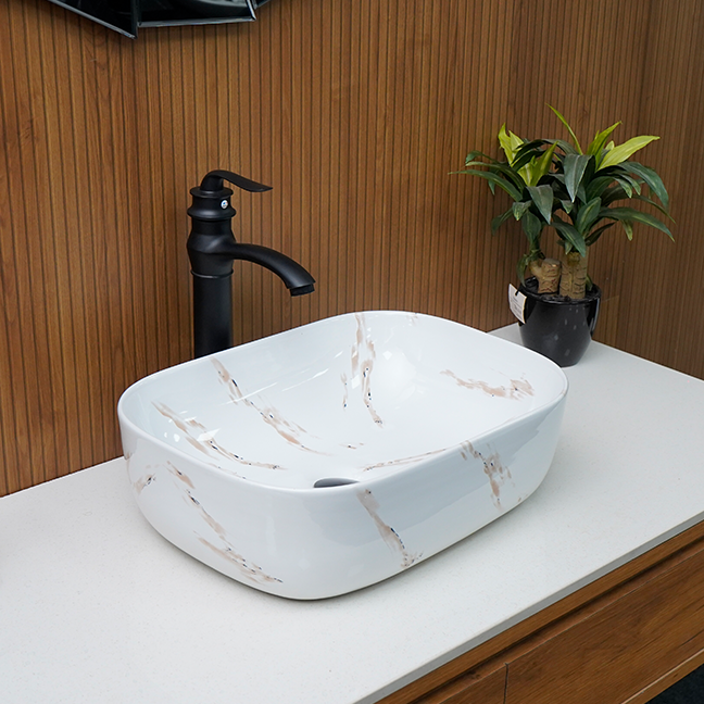 Designer Table Top Basin (18 x 14 x 5 In),BTT-11238-IN