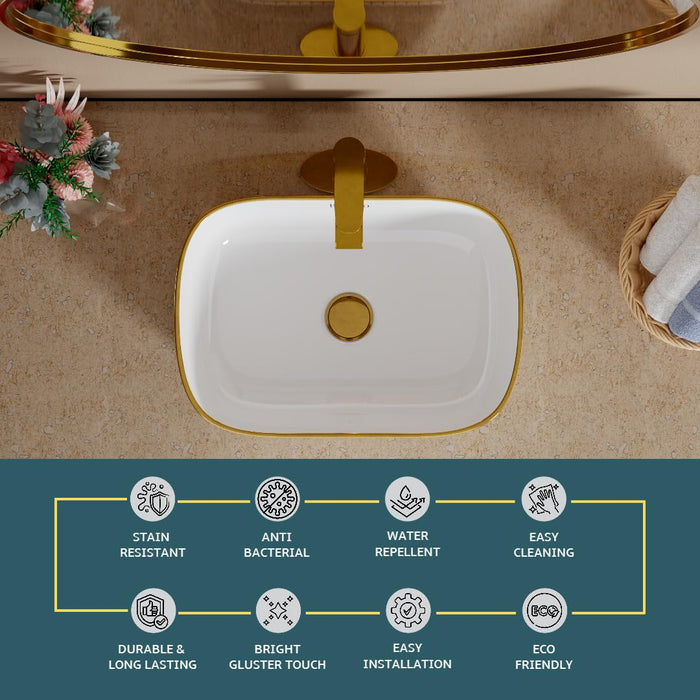 Designer Table Top Basin (18x13x6) BTT-11409-IN