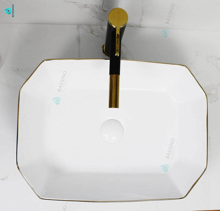 Premium Designer Table top/Counter top Wash Basin/Vessel sink (20x14x6 In) BTT-1313