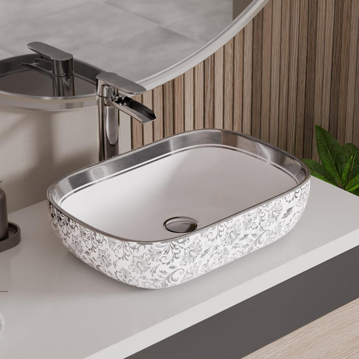 Premium Designer Table top/Counter top Wash Basin/Vessel sink (18x13x5.5 In) BTT-1108