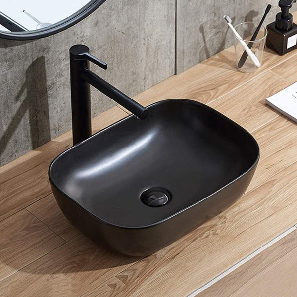 Premium Designer Table top/Counter top Wash Basin/Vessel sink (18x13x5.5 In) BTT-783-IN