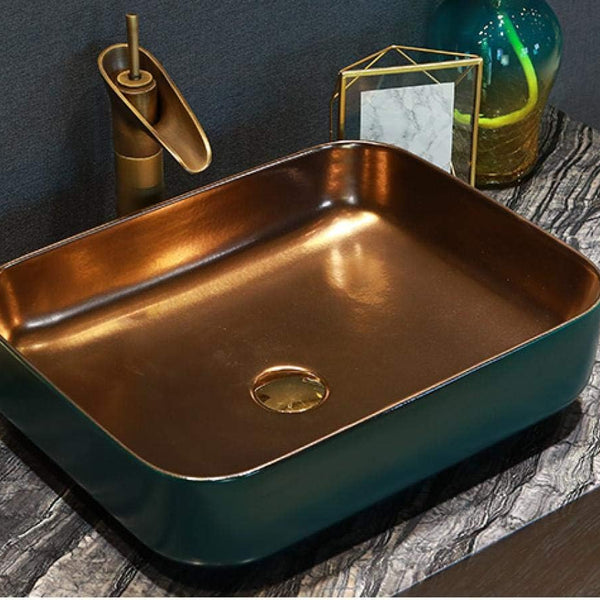 Premium Designer Table top/Counter top Wash Basin/Vessel sink (20x16x5.5 In) BTT-1890