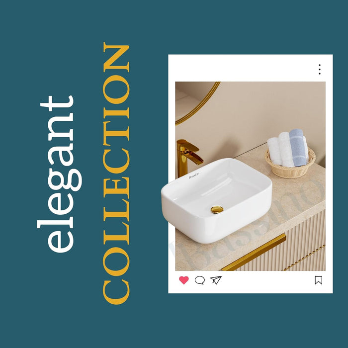 Designer Table Top Basin (16x12x6 Inch) BTT-W57